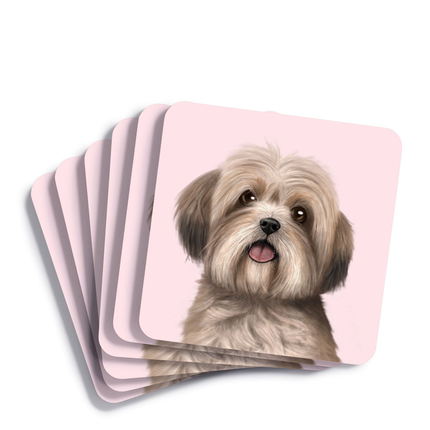 Lhasa Apso Drinks Coaster