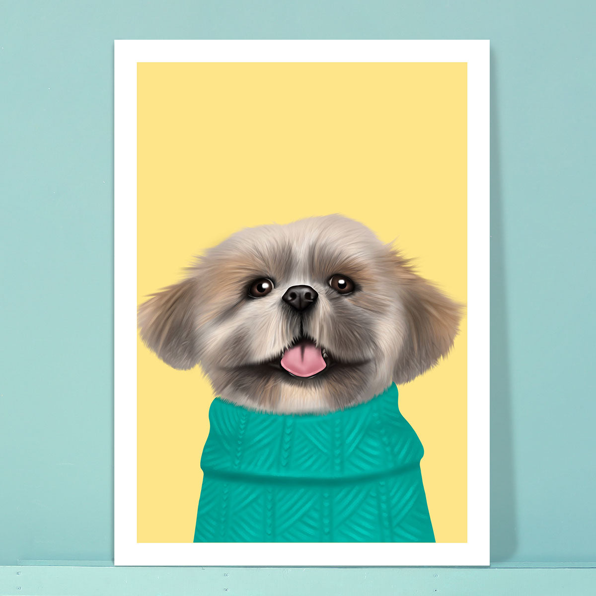 Shih Tzu Card
