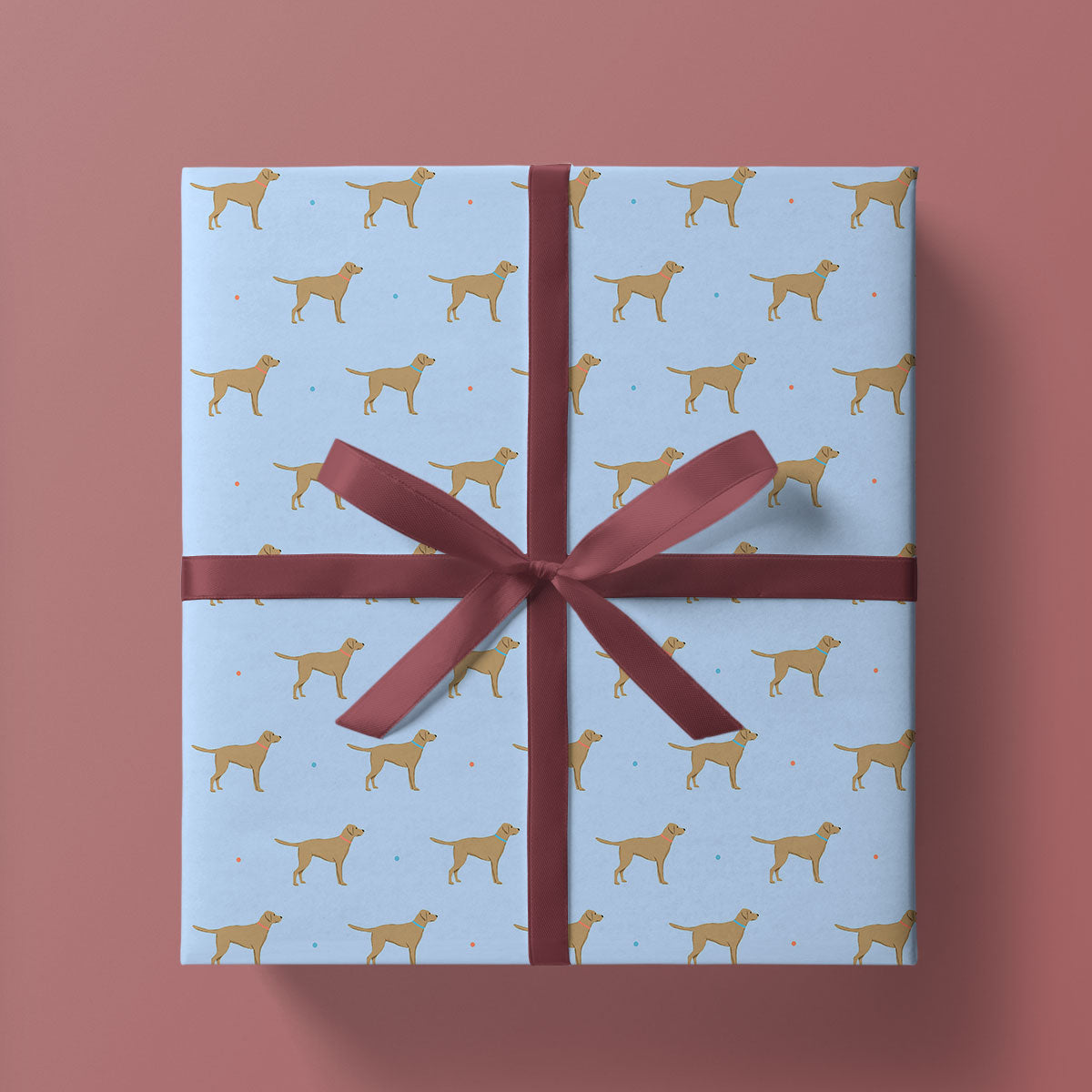 Yellow Labrador Wrapping Paper