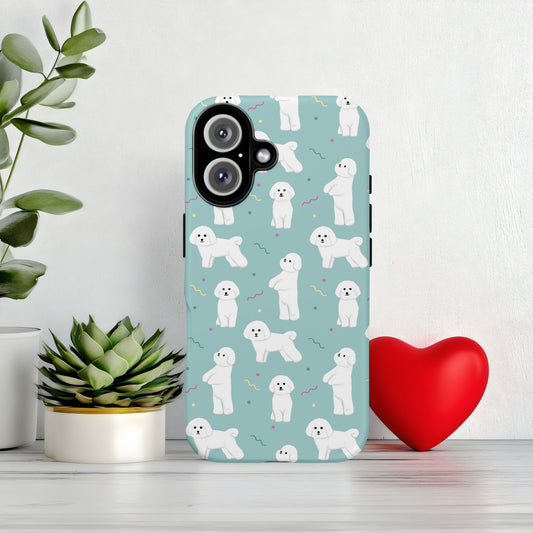 Bichon Frise iPhone Tough Case