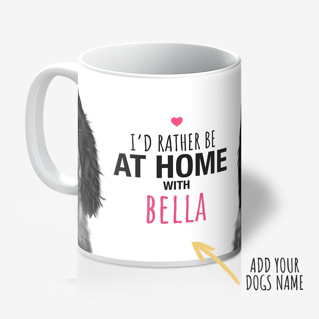 Personalised Blue Roan Cocker Spaniel Mug
