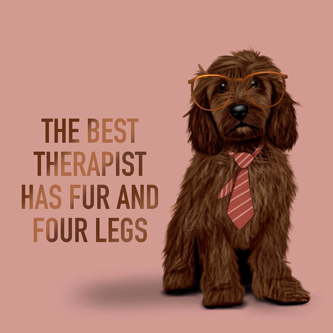 Chocolate Cockapoo Therapist Mug