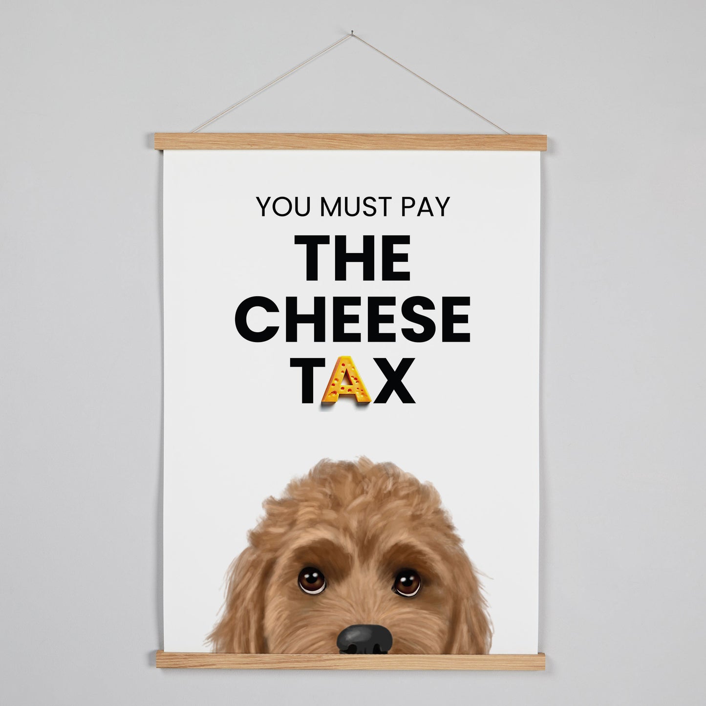 Cockapoo - Cheese Tax Hanging Pint