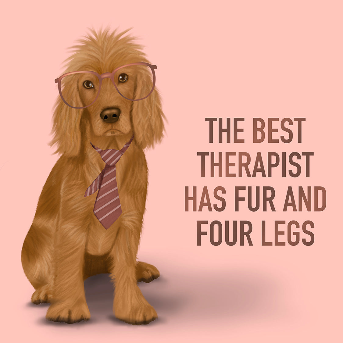 Golden Cocker Spaniel Therapist Mug