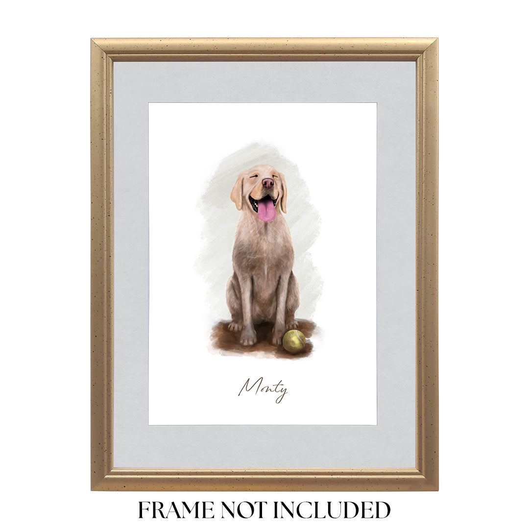 Personalised Labrador "Best Day Ever"