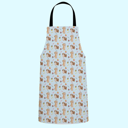 Lhasa Apso and Cupcakes Apron