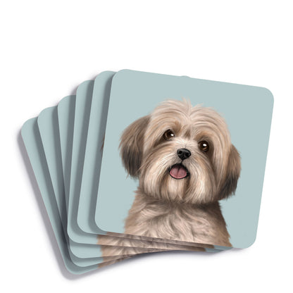 Lhasa Apso Drinks Coaster