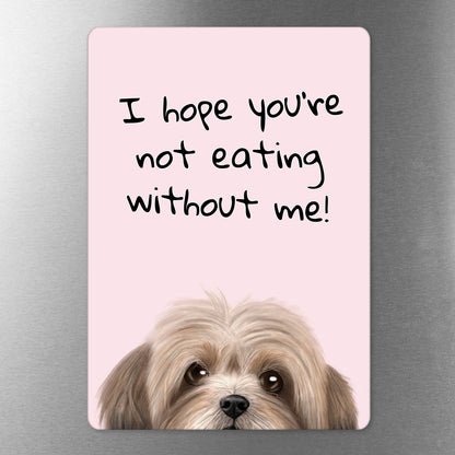 Lhasa Apso Fridge Magnet