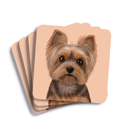 Yorkshire Terrier Drinks Coaster