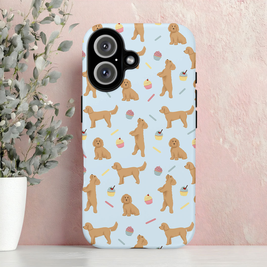 Cockapoos and Cupcakes iPhone Tough Case