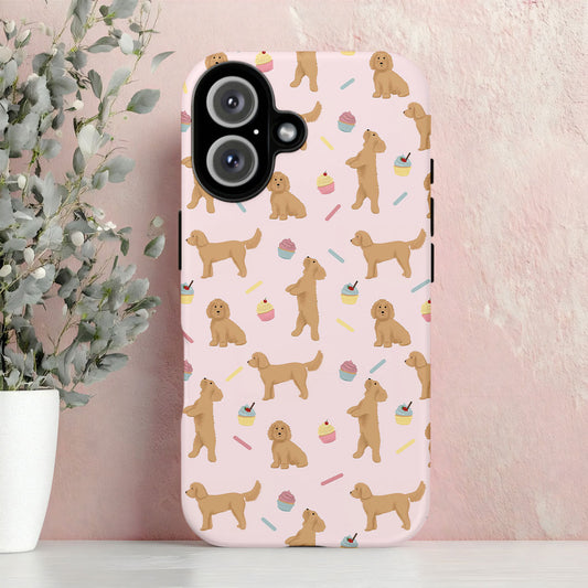 Cockapoos and Cupcakes iPhone Tough Case