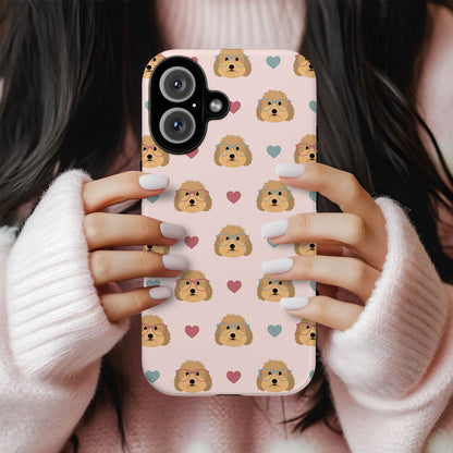 Cockapoos in Glasses iPhone Tough Case