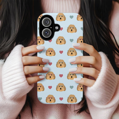 Cockapoos in Glasses iPhone Tough Case