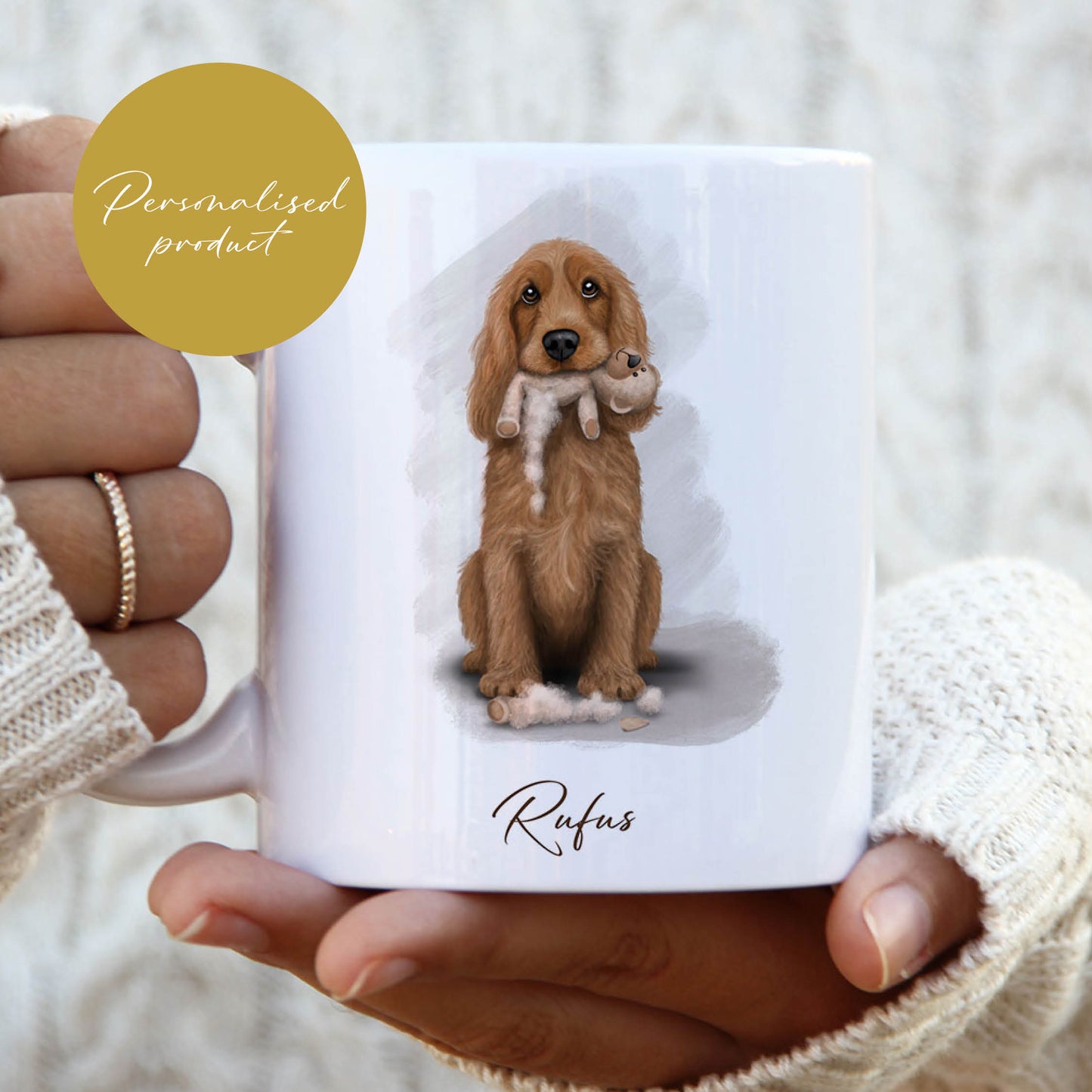 Personalised Cocker Spaniel - RIP Teddy