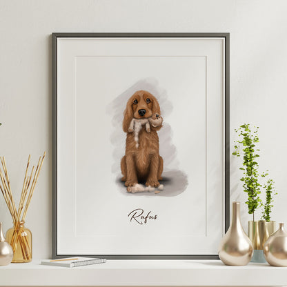 Personalised Cocker Spaniel - RIP Teddy