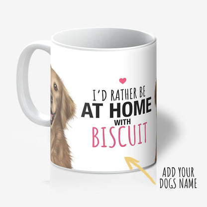 Personalised Golden Retriever Spaniel Mug