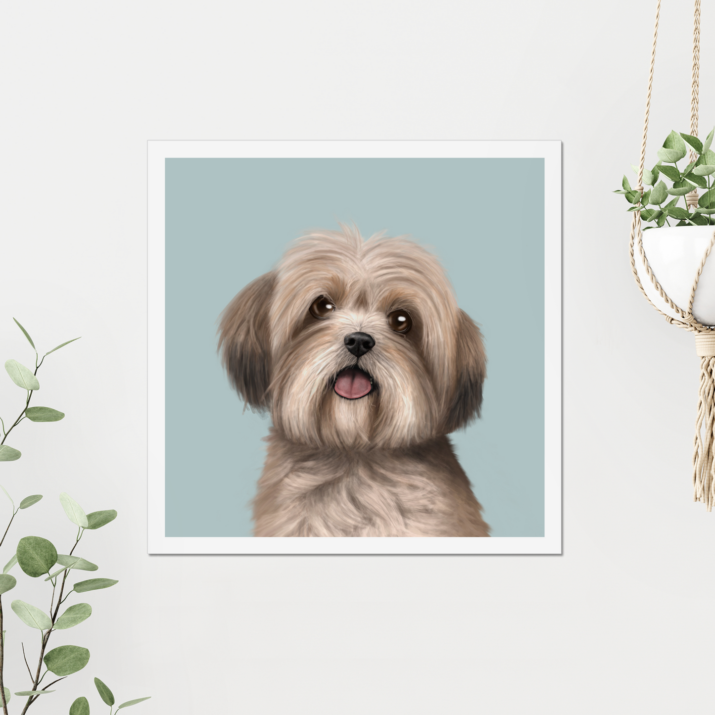 Lhasa Apso Art Print