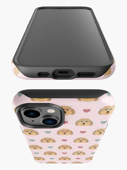 Cockapoos in Glasses iPhone Tough Case