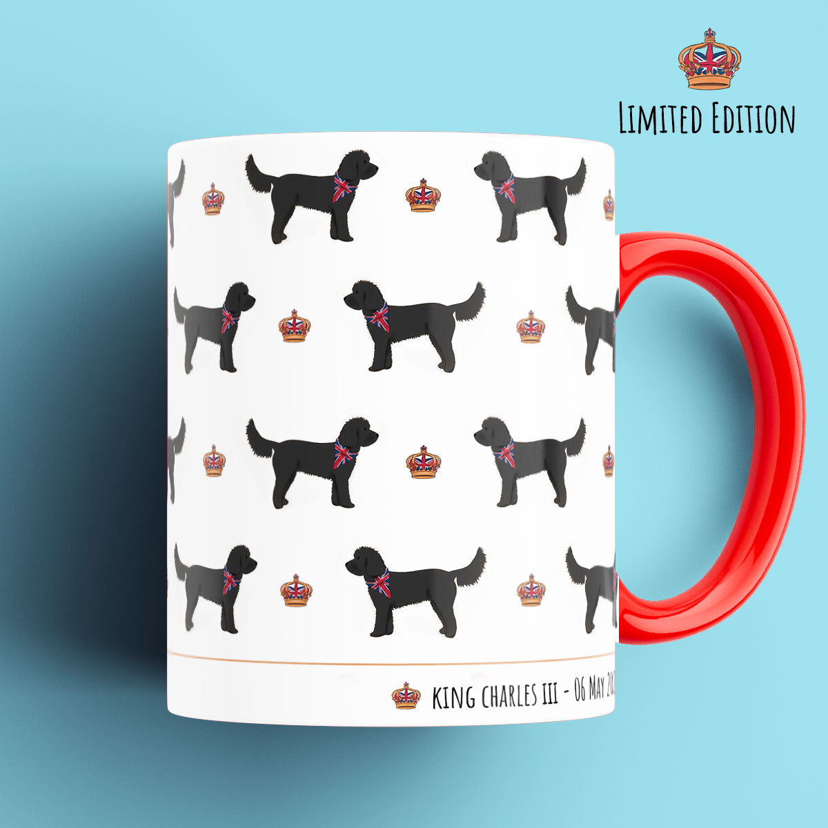 Black Cockapoos - Coronation Mug