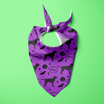 Black Labrador Halloween Edition Dog Bandana
