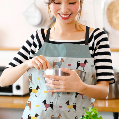 Chihuahuas and Hearts Apron
