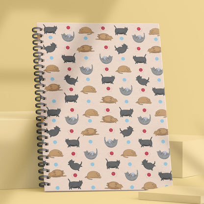 Fat Cats and Wool Notebook