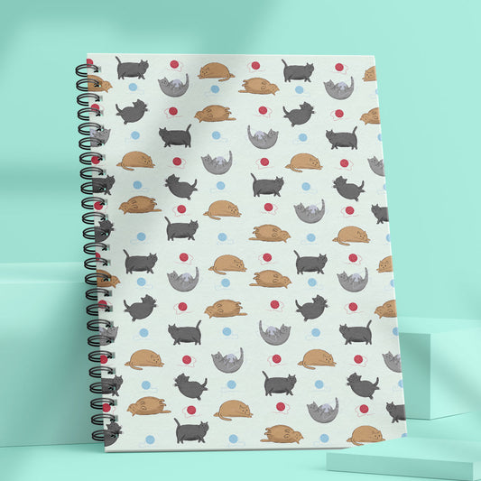 Fat Cats and Wool Notebook