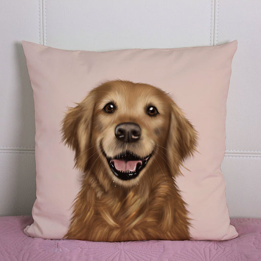 Golden Retriever Cushion
