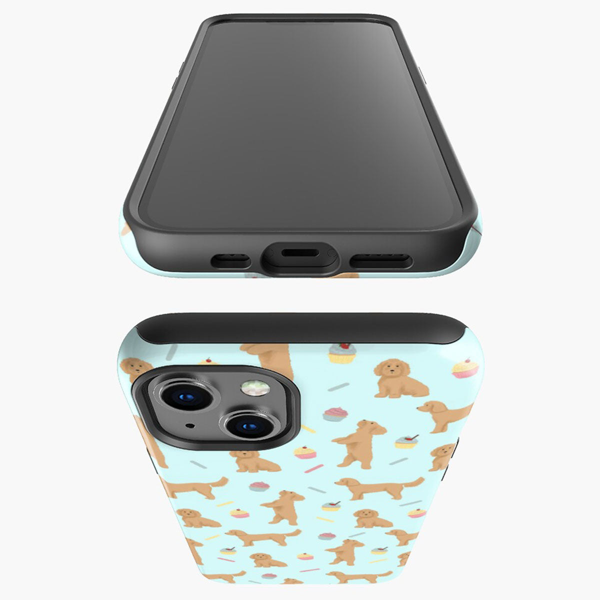 Cockapoos and Cupcakes iPhone Tough Case