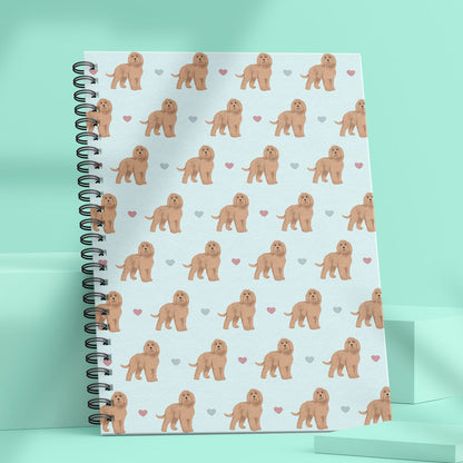 Labradoodles and Hearts Notebook