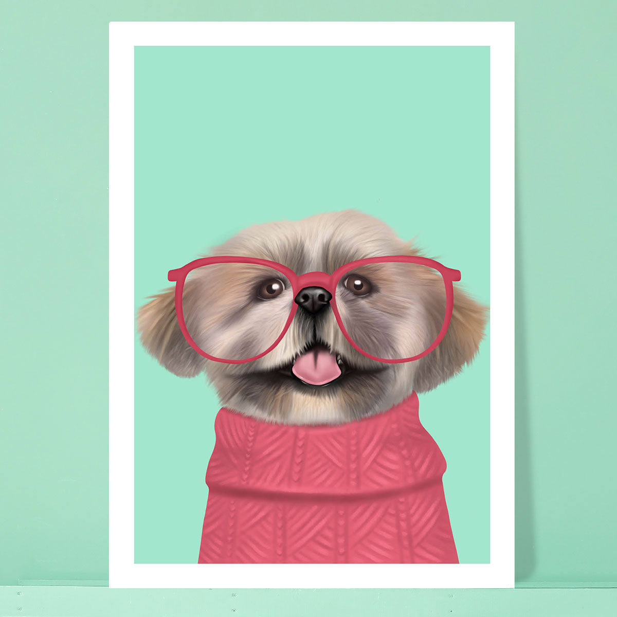 Shih Tzu Card