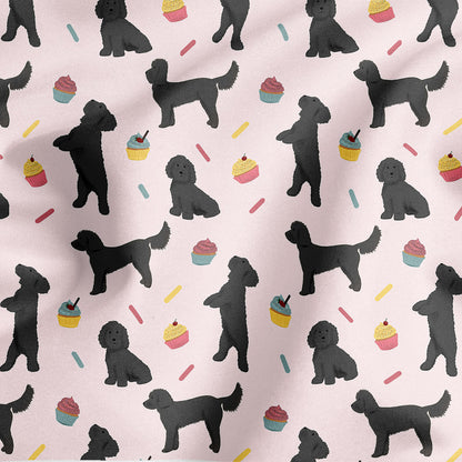 Black Cockapoos and Cupcakes Dog Bandana