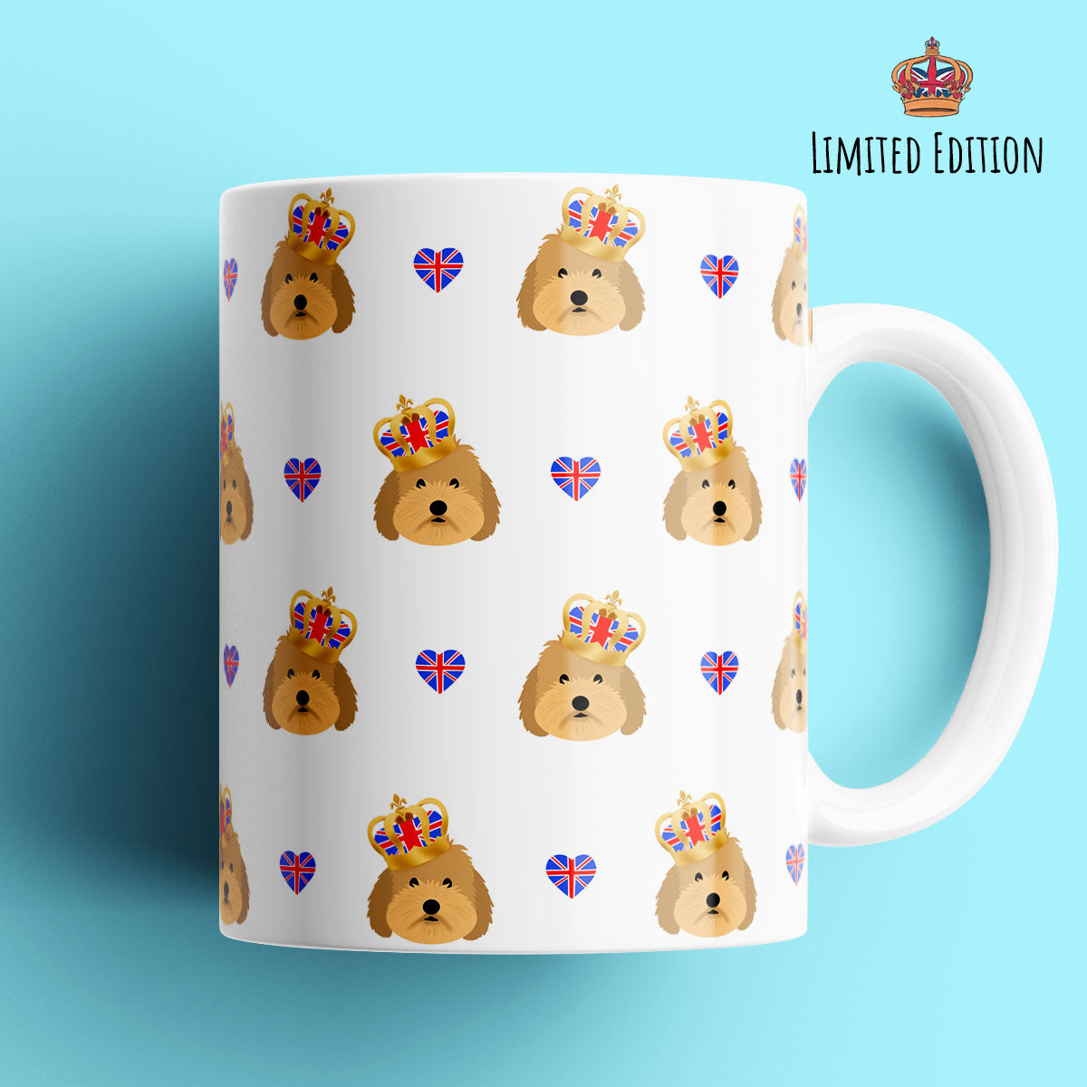 Cockapoos in Crowns - Coronation Mug