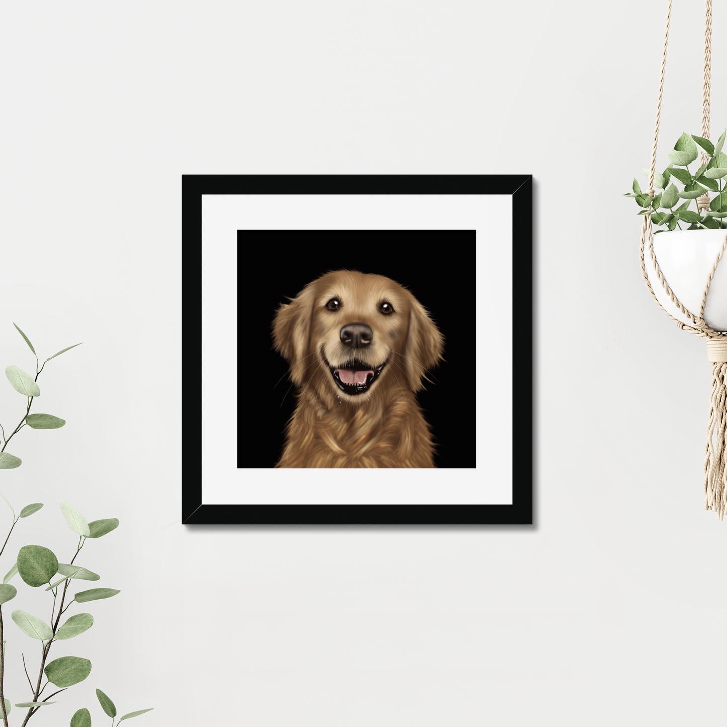 Golden Retriever Framed Print