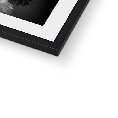 Blue Roan Cocker Spaniel Framed Print