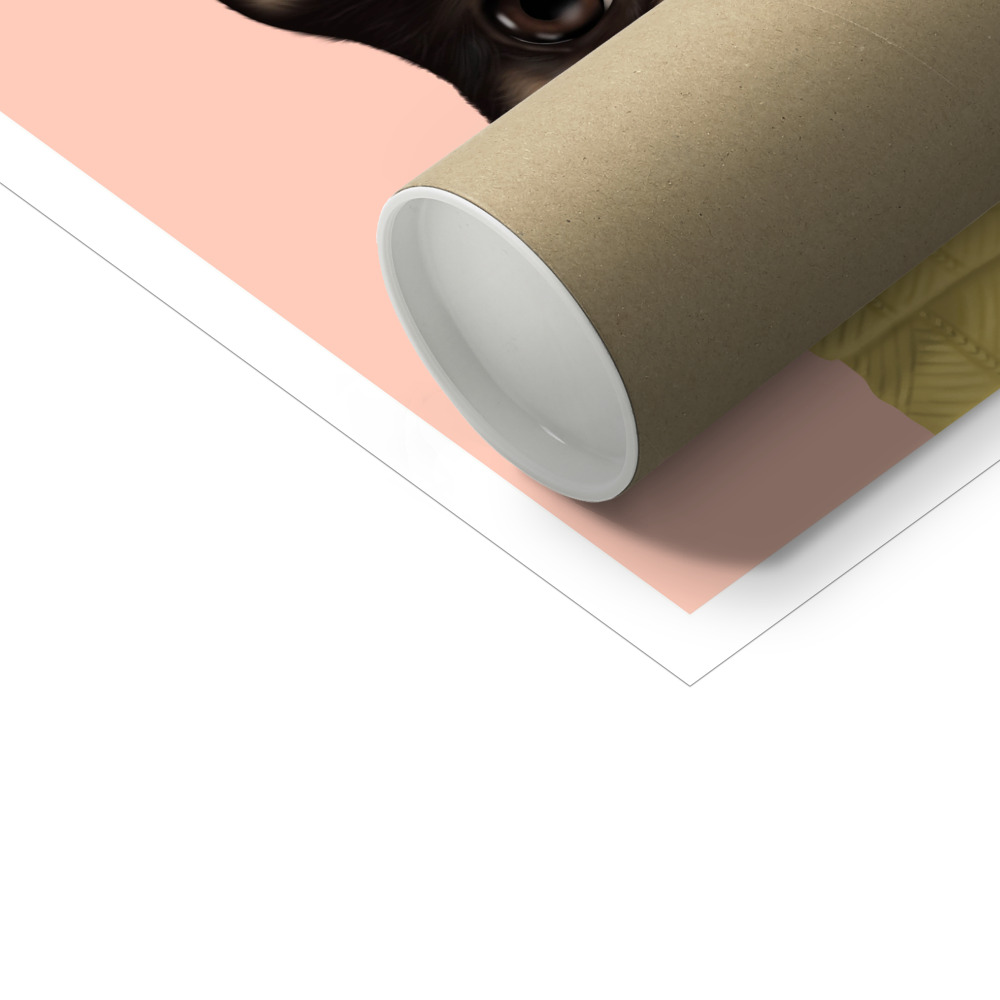 Chihuahua in Yellow Jumper Art Print