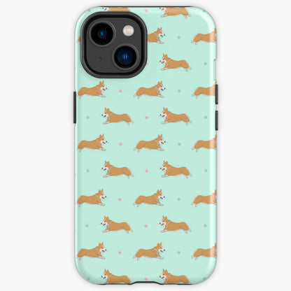 Corgi Pattern iPhone Tough Case